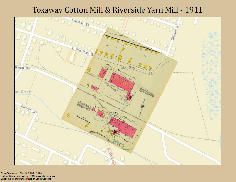 Toxaway/ Riverside Mill 1911